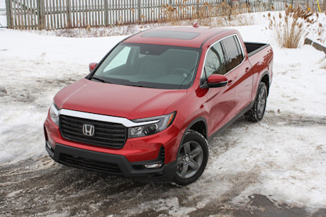 Honda Ridgeline Touring 2022 : essai hivernal Image
