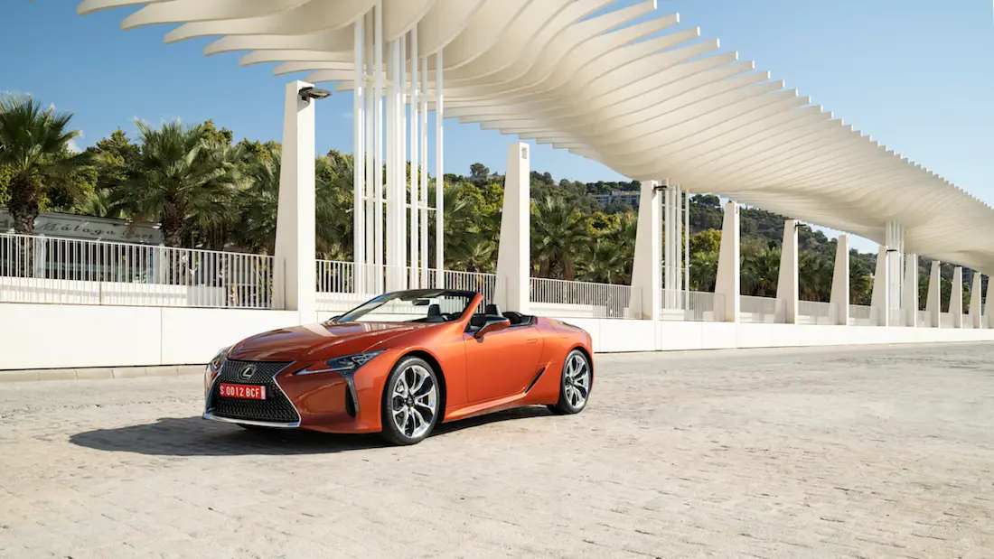 AS24 Lexus LC 500 Convertible 2021 statisch voor AS24 Lexus LC 500 Convertible 2021 statisch voor