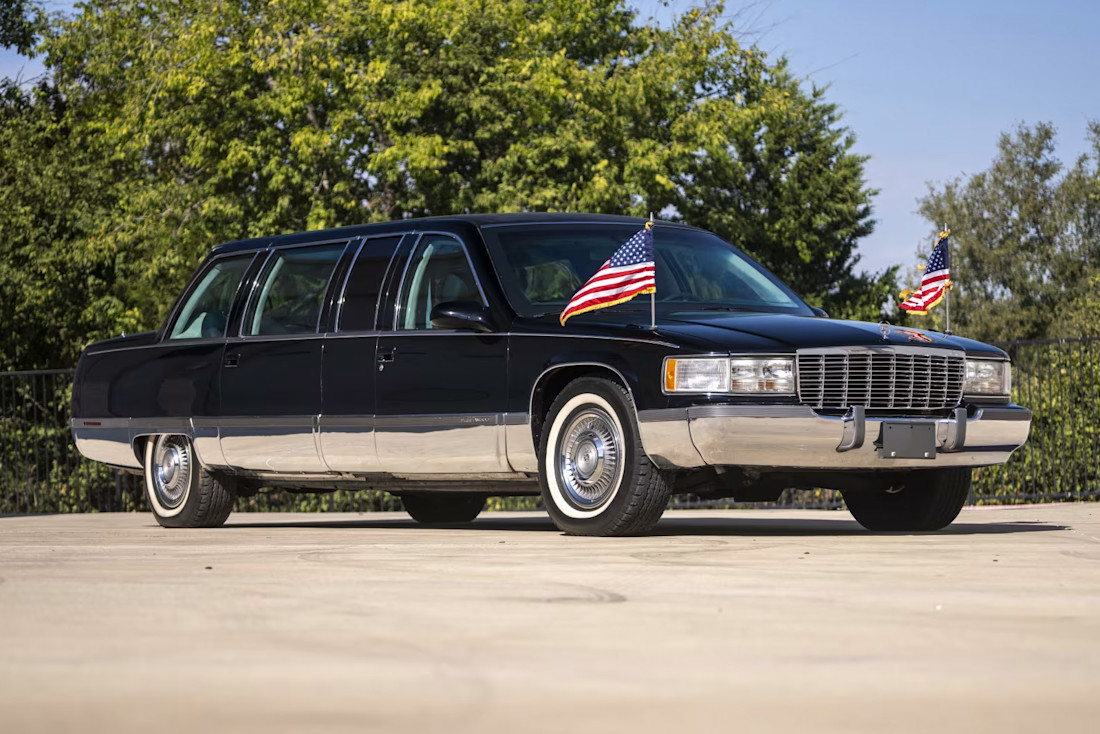 Fahren, wie der US-Präsident: Ersteigere Bill Clintons Limousine