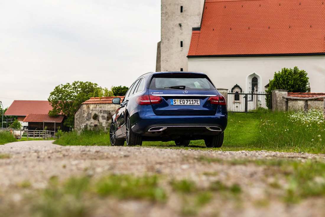 Mercedes C 300 de T-Modell: Ein Dieselpfeil mit grünem Anstrich