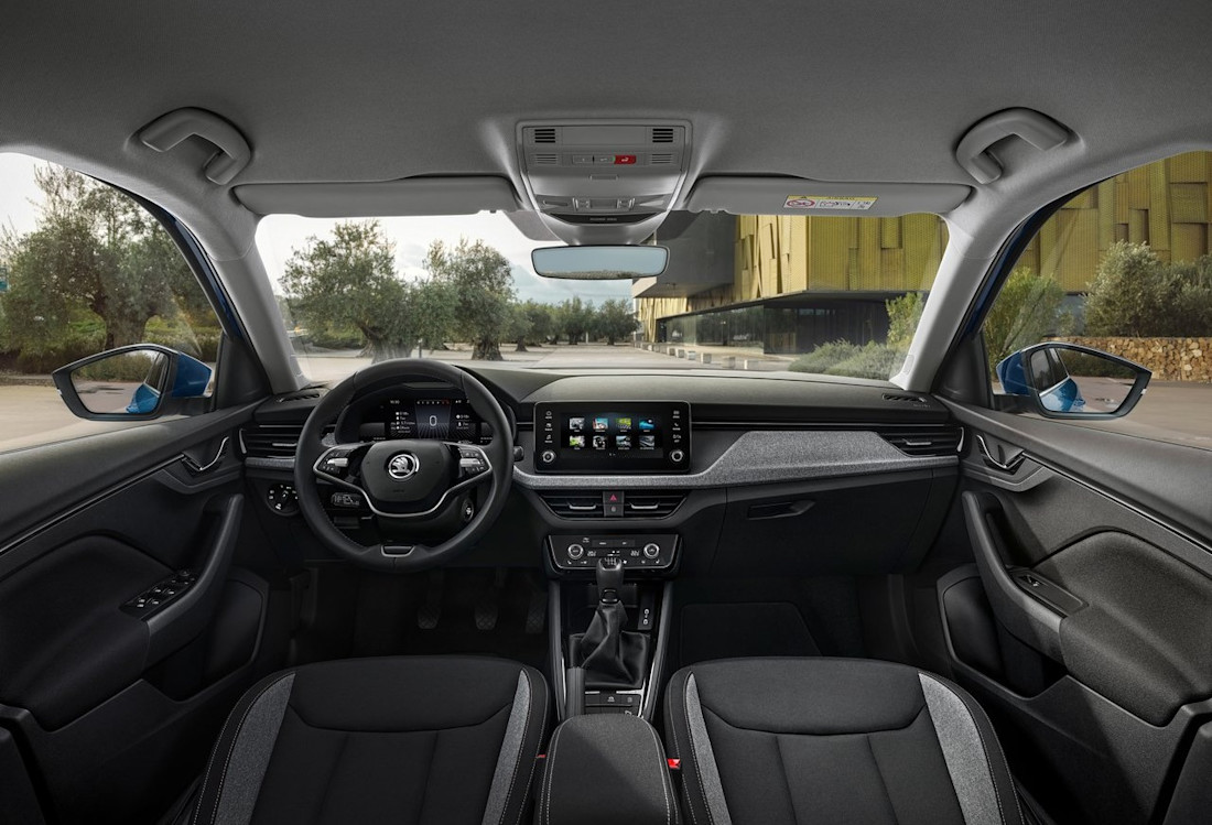 Skoda-Kamiq-2024 interior