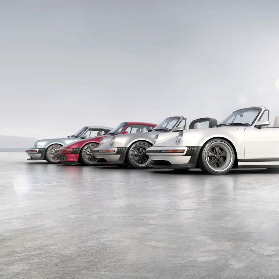 Singer Presents Turbocharged Coupe Targa and Cabriolet Restorations 02