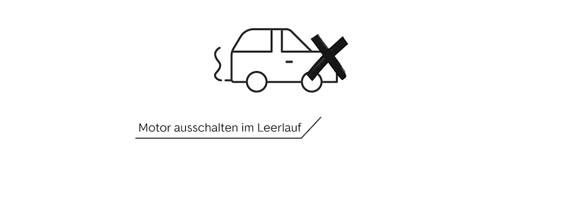 Kraftstoff sparen, Tipp 6 - Motor im Leerlauf ausschalten Kraftstoff sparen, Tipp 6 - Motor im Leerlauf ausschalten