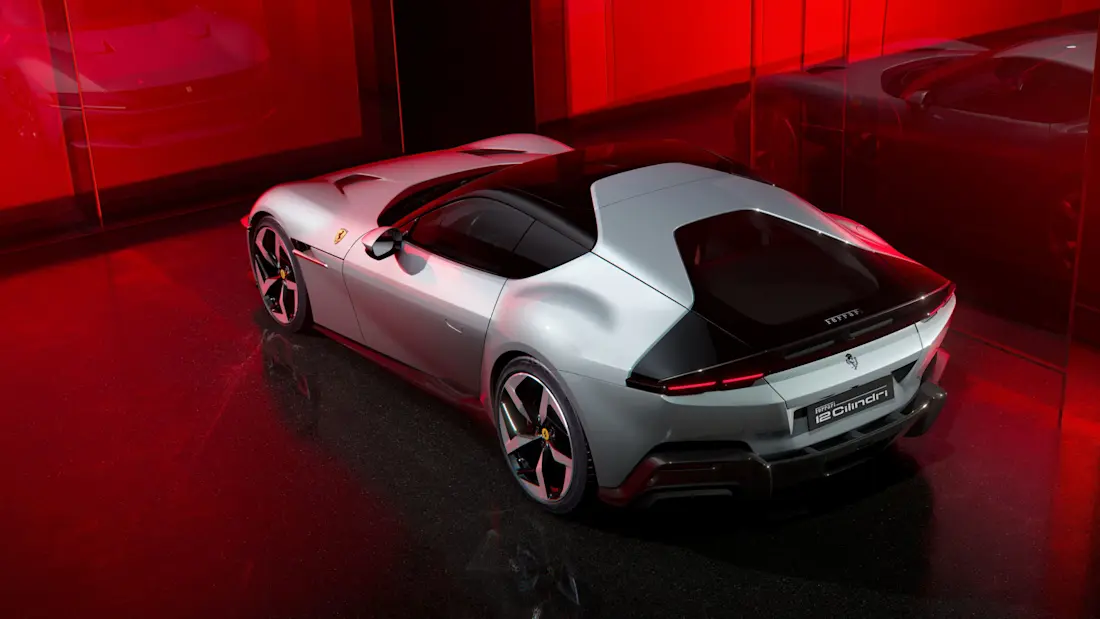 New Ferrari V12 ext 04 Design white media