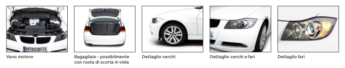 Fotografare auto dettagli