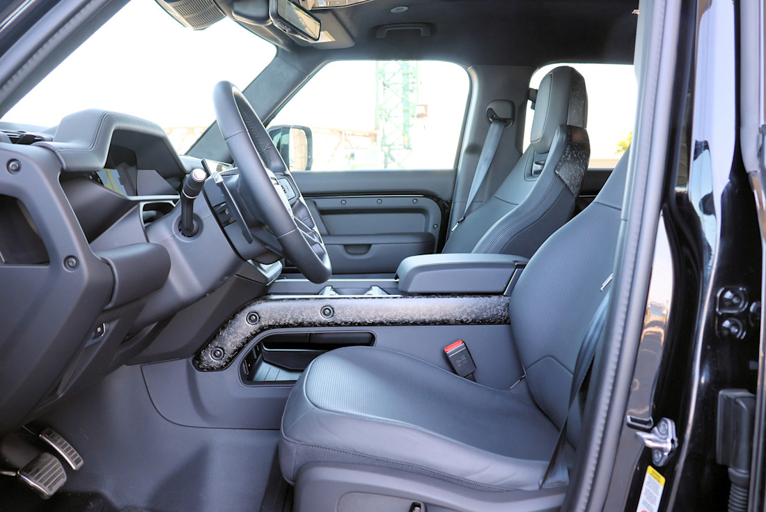 2026 Land Rover Defender Octa Review - Interior - Front Seats 1.jpg