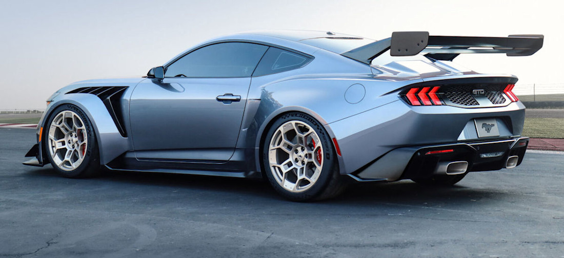 Nouveau : Ford Mustang GTD, bête de course homologuée pour la route avec 800 ch (2023)