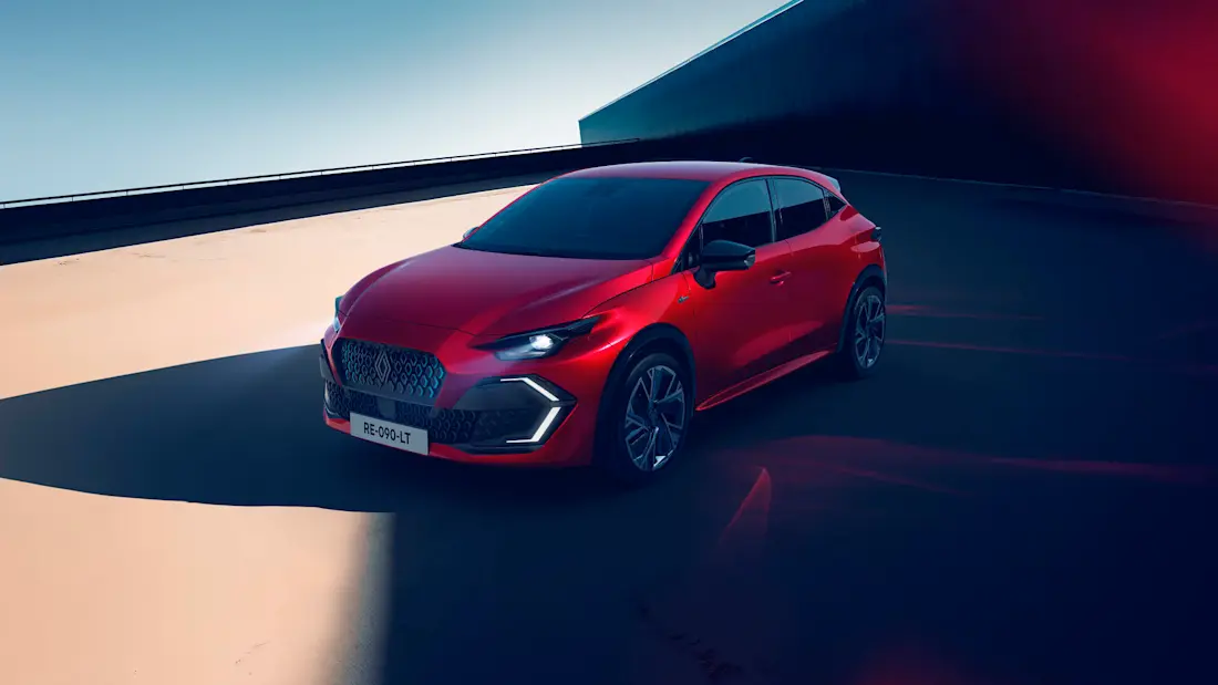 Renault Clio full hybrid E-Tech - Esprit Alpine - Rouge Absolu 1 (1)