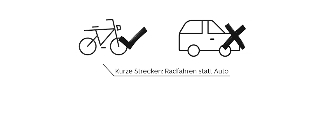 Kraftstoff sparen, Tipp 3 - Kurzstrecken vermeiden Kraftstoff sparen, Tipp 3 - Kurzstrecken vermeiden