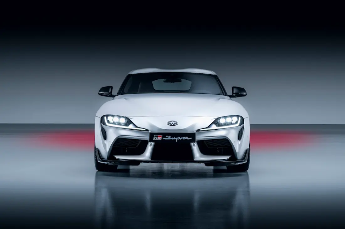 Toyota GR Supra (2022) statisch, frontaal