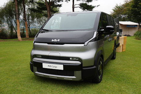 2026 Kia PV5 Preview and First Drive: New EV Cargo Van Focuses on Flexibility and Practicality Image