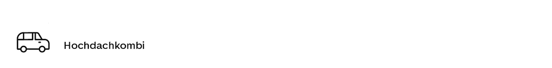 Hochdachkombi Hochdachkombi