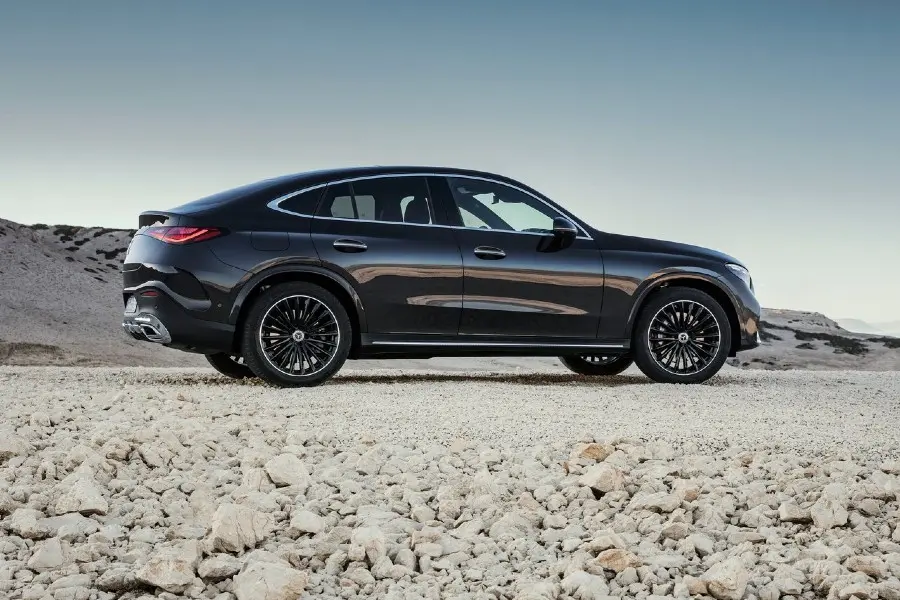  Wie den Audi Q5 gibt es auch vom GLC eine Coupé-Variante.