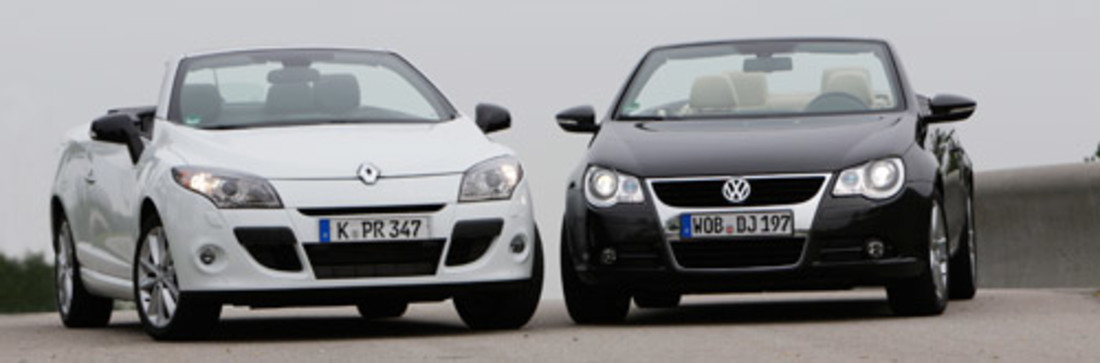 Vergleichstest: VW Eos 2.0 TDI vs. Renault Mégane CC dCi130 – Offenes Duell