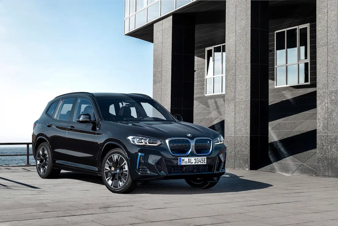 BMW iX3 (2022) statisch, vooraanzicht