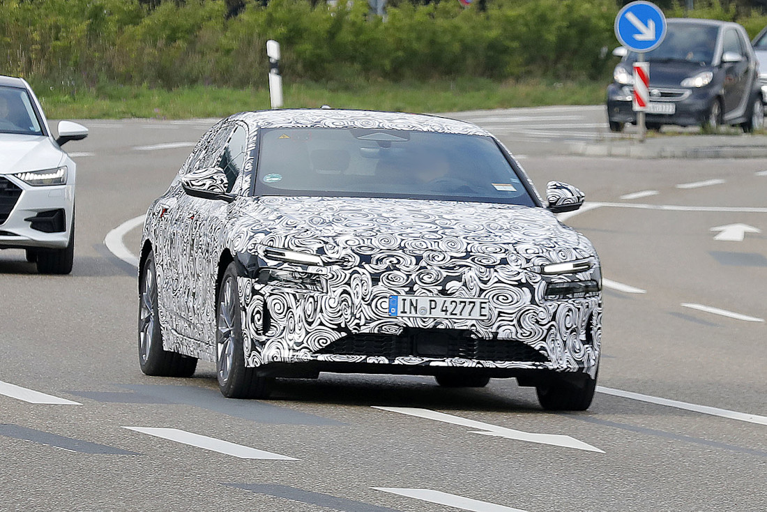 Audi A6 Avant e-tron als Erlkönig gesichtet
