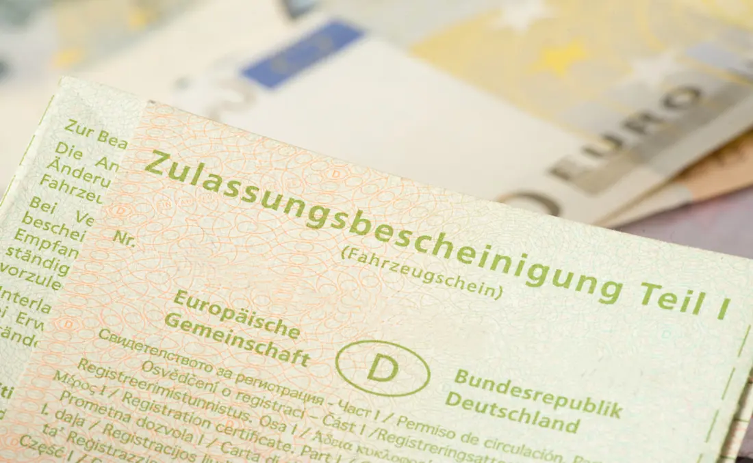 Zulassungsbescheinigung Teil I 