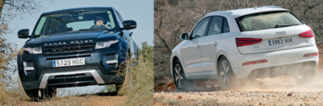 Comparativa: Range Rover Evoque SD4 vs Audi Q3 TDI – Máxima exigencia