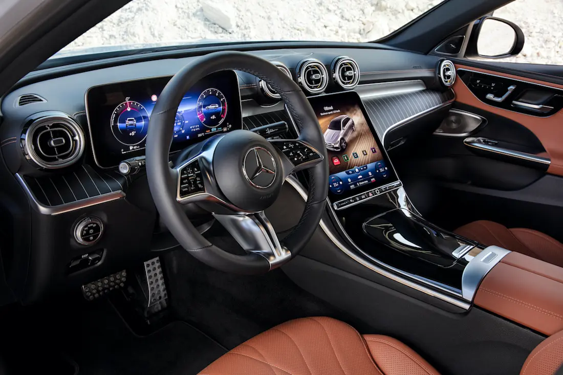 AS24 Mercedes C-Klasse All-Terrain 2021 interieur AS24 Mercedes C-Klasse All-Terrain 2021 interieur