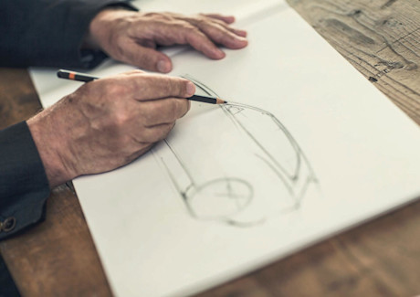 Editorial 01cb jaguar f pace ian callum sketch