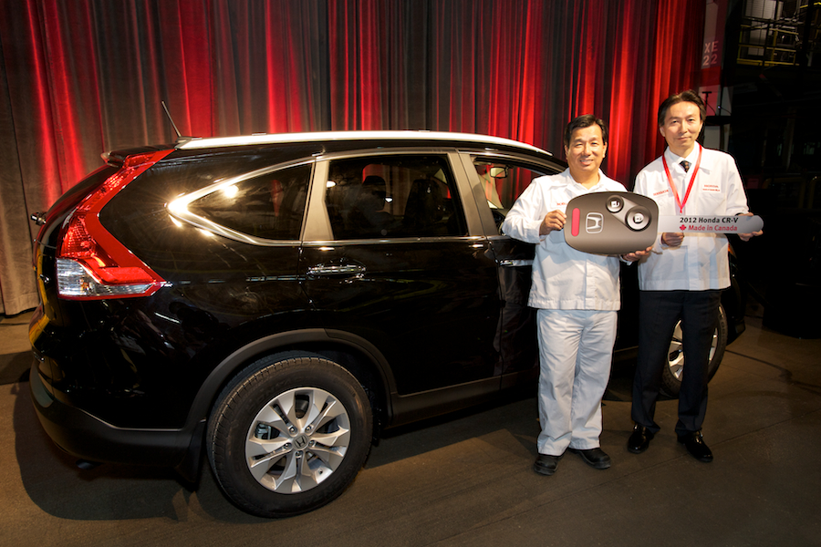 Honda CR-V production in Canada