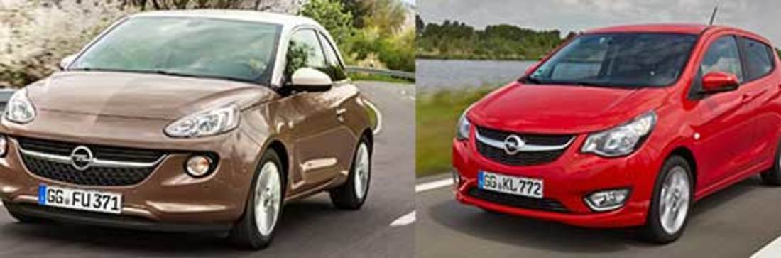 Vergleichstest: Opel Adam gegen Opel Karl – Kleine Autos, großer Unterschied