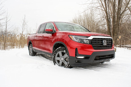 Honda Ridgeline Touring 2022 : essai hivernal Image