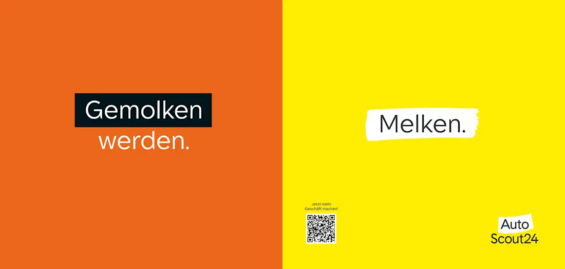 AutoScout24 Kampagne Melken