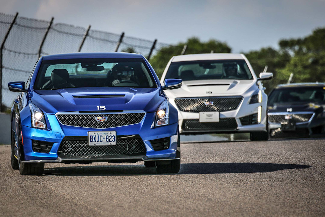 Editorial cadillacs on track 02 gm