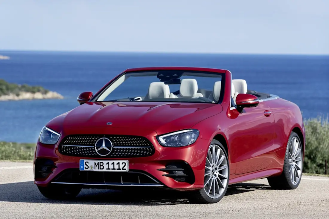 Mercedes-Benz-E-Klasse-Coupe-Cabrio-2020-Facelift-Front Mercedes-Benz-E-Klasse-Coupe-Cabrio-2020-Facelift-Front