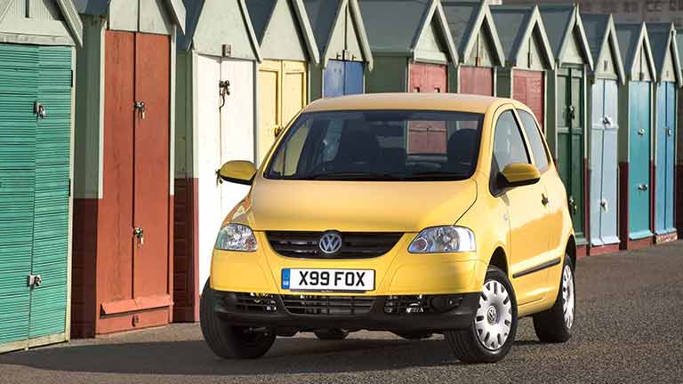 Volkswagen Fox privit din fata