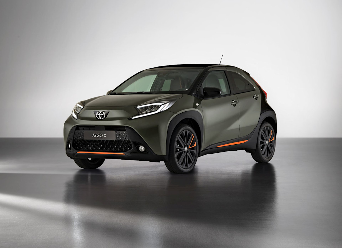Nuova Aygo X, urban crossover Toyota