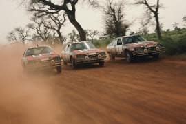 Citroën CX w rajdzie Senegal