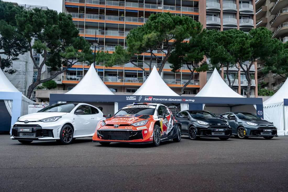 GR Yaris in edizione speciale: Toyota celebra i suoi campioni e il motorsport