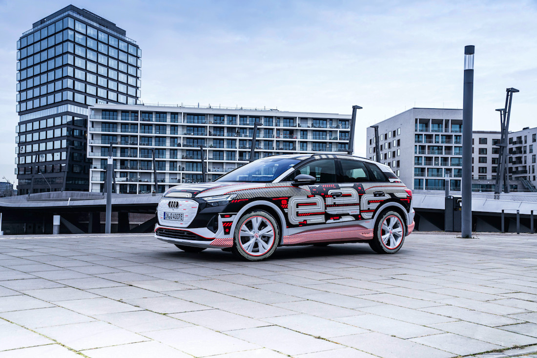 L'Audi Q4 E-Tron vous permet de jeter un coup d'œil à son habitacle