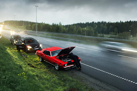 Editorial 1969 chevrolet camaro in 2015 gumball 3000 09 oskar bakke