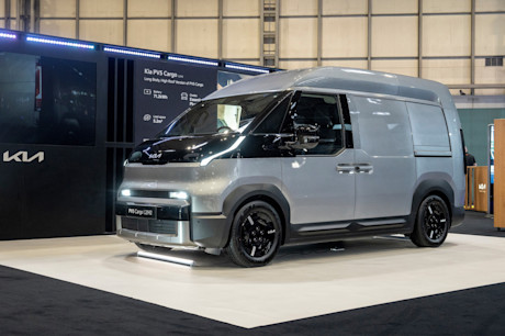 Kia PV5 Cargo L2H2 CV Show Birmingham 01