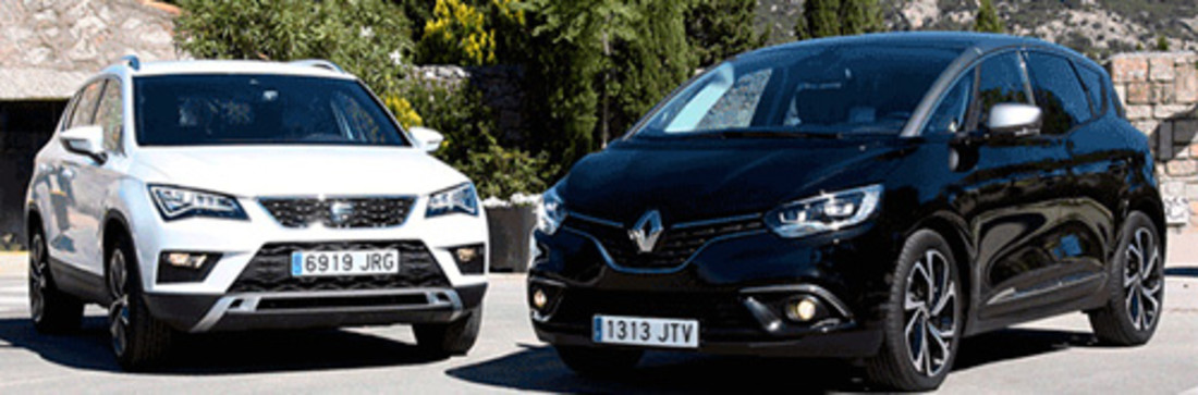 Comparativa: Renault Scénic Vs SEAT Ateca – Juego de tronos