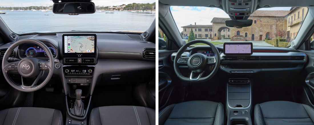 Yars Cross confronto Jeep Avenger 03 Yars Cross confronto Jeep Avenger 03