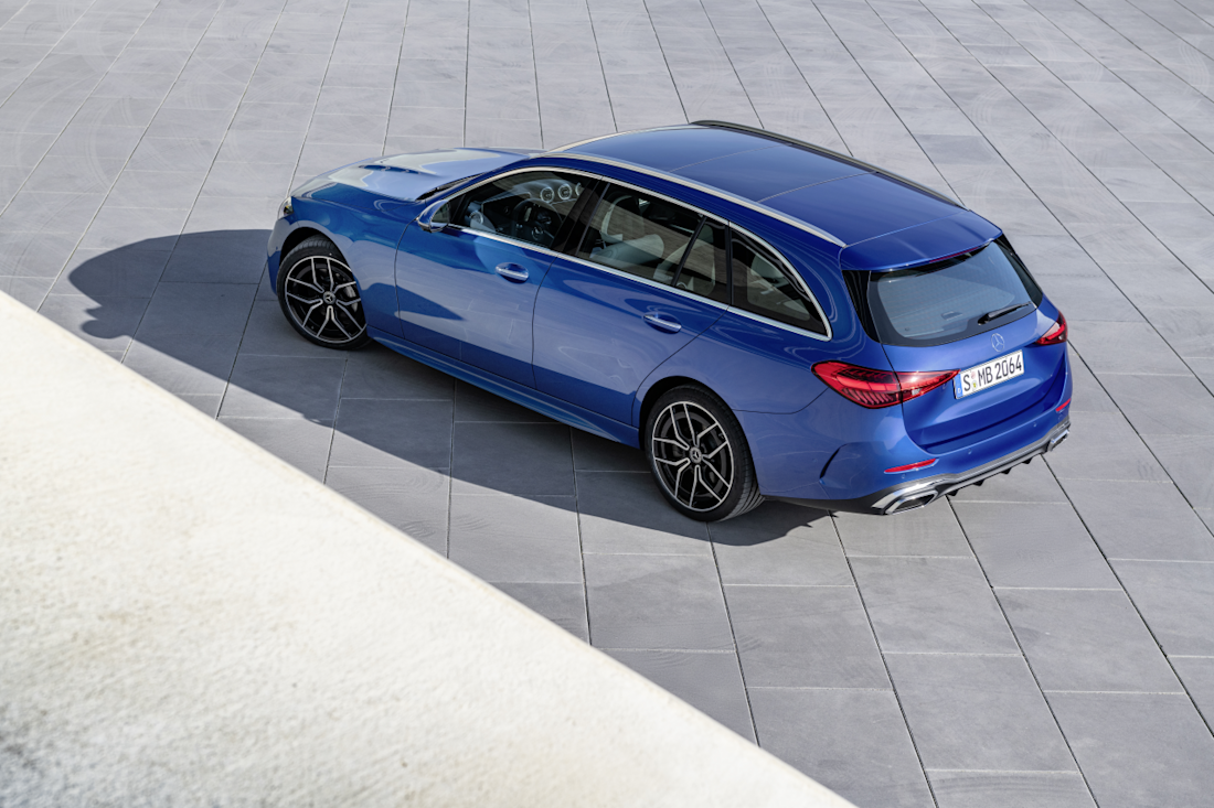 Mercedes Classe C Station Wagon, plug-in brillante