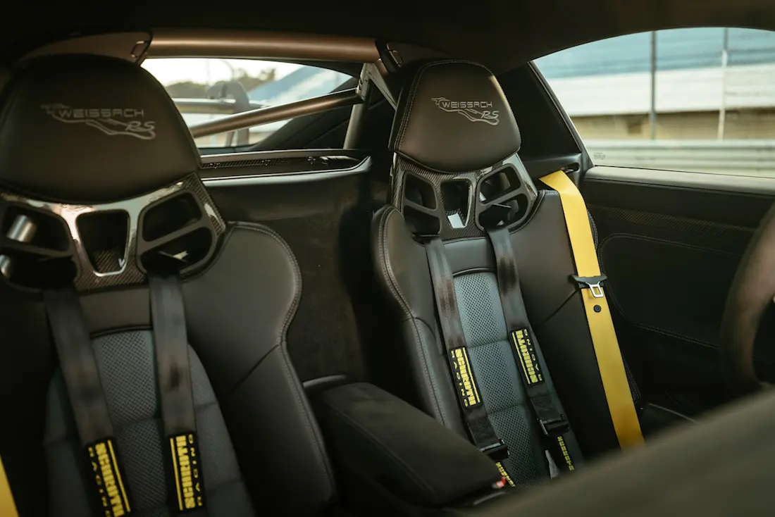 Porsche 718 Cayman GT4 RS (2022) interieur Porsche 718 Cayman GT4 RS (2022) interieur