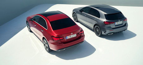Mercedes A Klasse (2022) banner