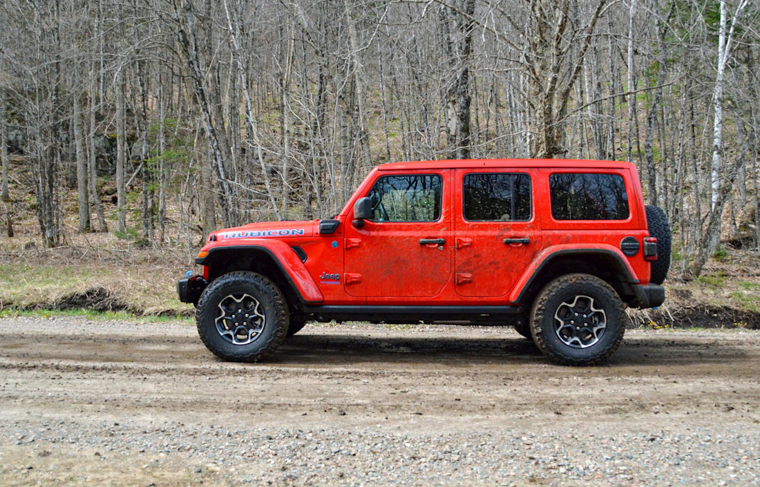 Jeep Wrangler Rubicon 4xe 2021 : essai routier Image