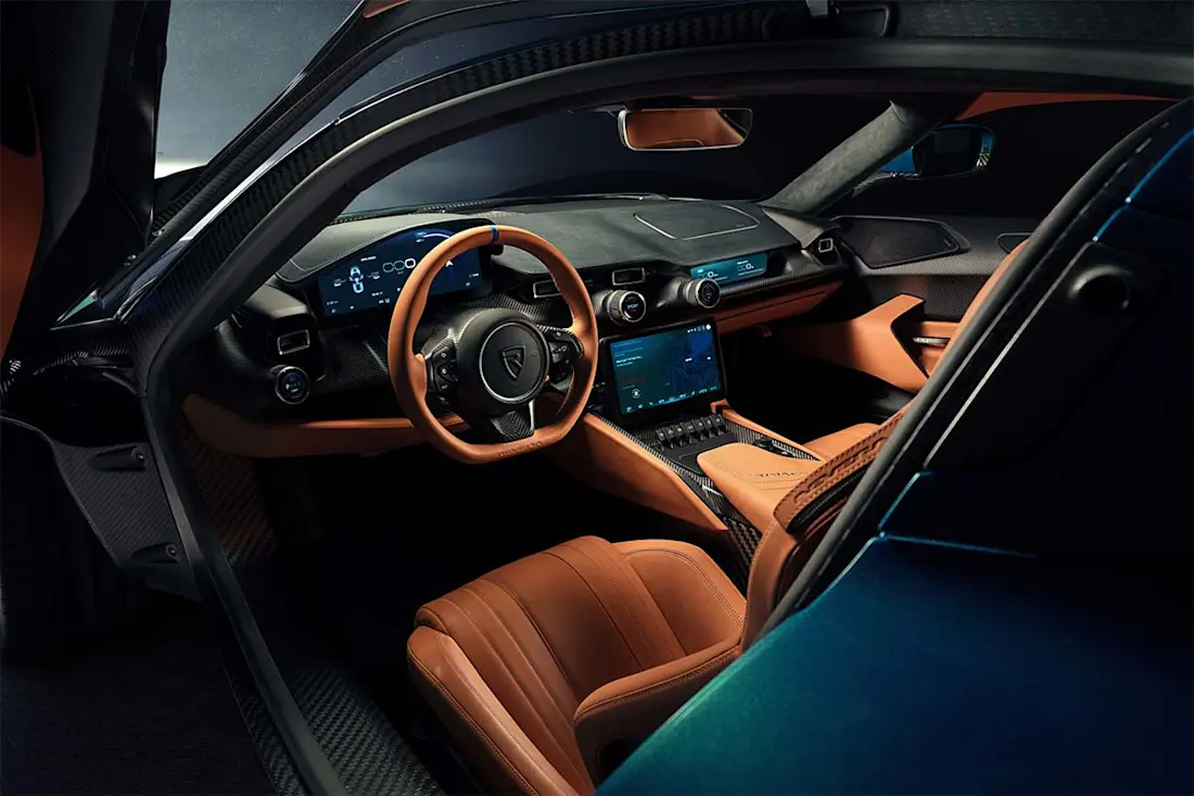 AS24 Rimac Nevera 2021 interieur