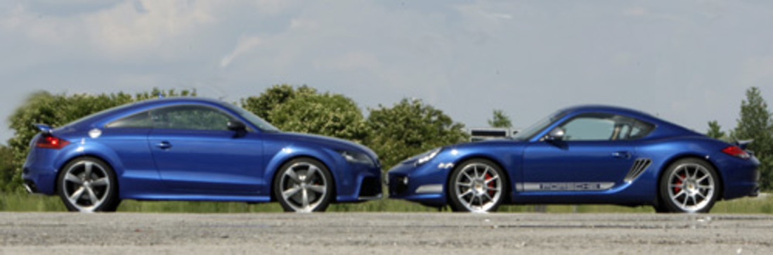 Vergleichstest: Porsche Cayman R vs. Audi TT RS – R-starkte Spaßmacher