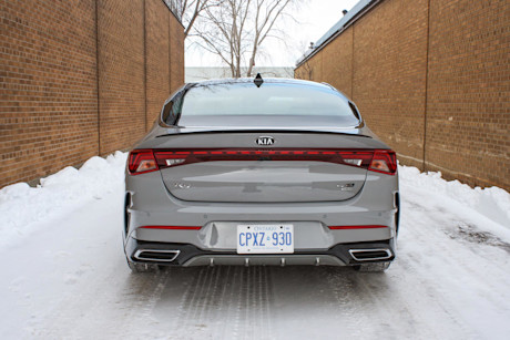 Kia K5 GT-Line 2021 : essai hivernal Image