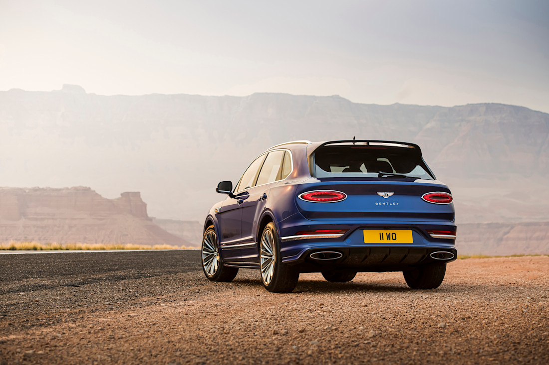 La nuova Bentayga Speed