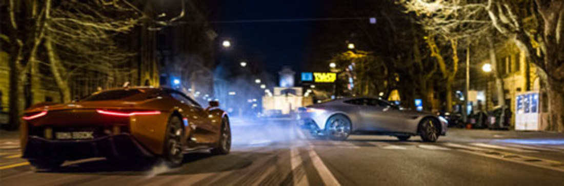 Reportage: En Aston Martin sur le tournage du nouveau James Bond – Oh My Bond!