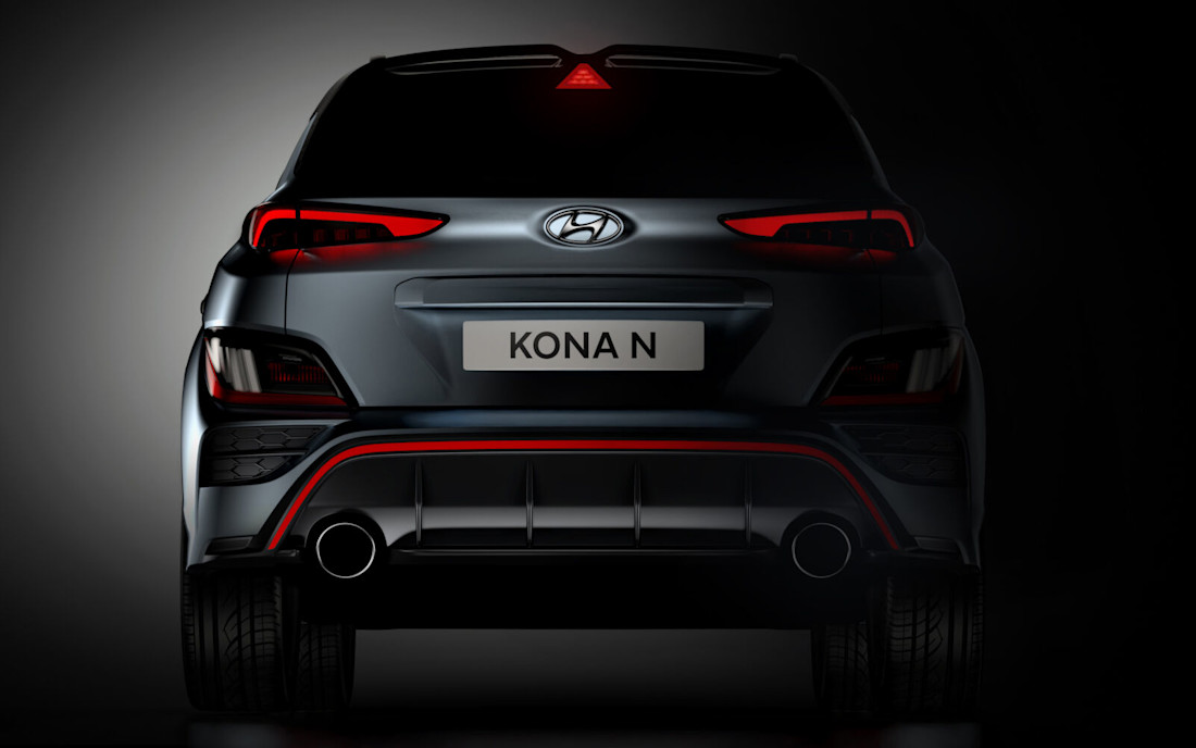 Kona N 2021: Hyundai zeigt erste Bilder