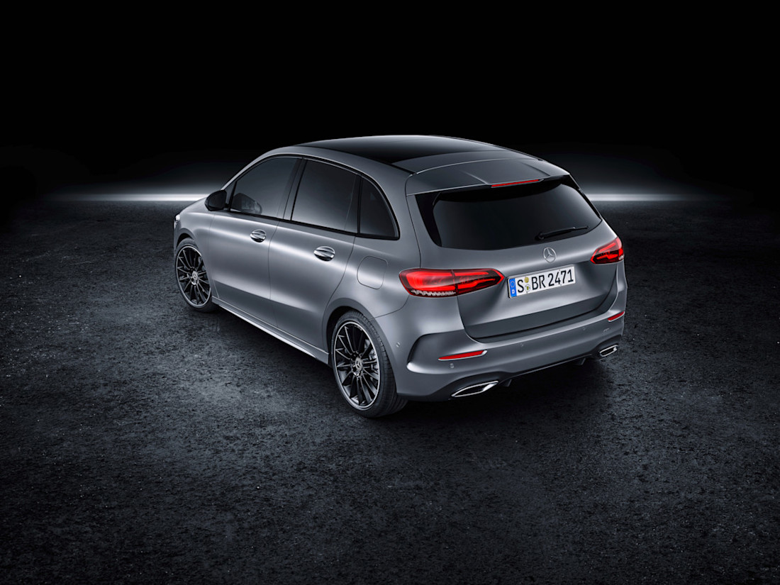 Mercedes-Benz B-klasse 200 achterkant